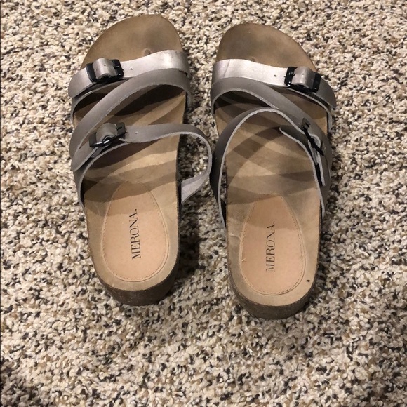 Heeled open toed sandals - Picture 1 of 4